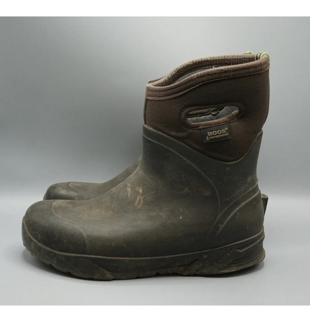 Bogs Ultra Mid Waterproof Insulated Rubber Muck Boots Mens Size 8